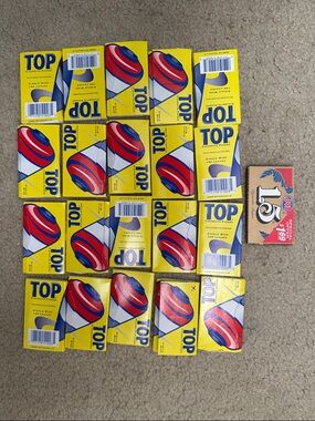 Topps Yellow Packs with Red & Blue Logo - Party Favor 21 packs